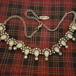 Plunder Iridescent Crystal necklace